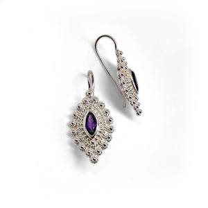 Earrings silver (9 colors)