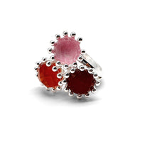 Triologie-Ring Silber gross