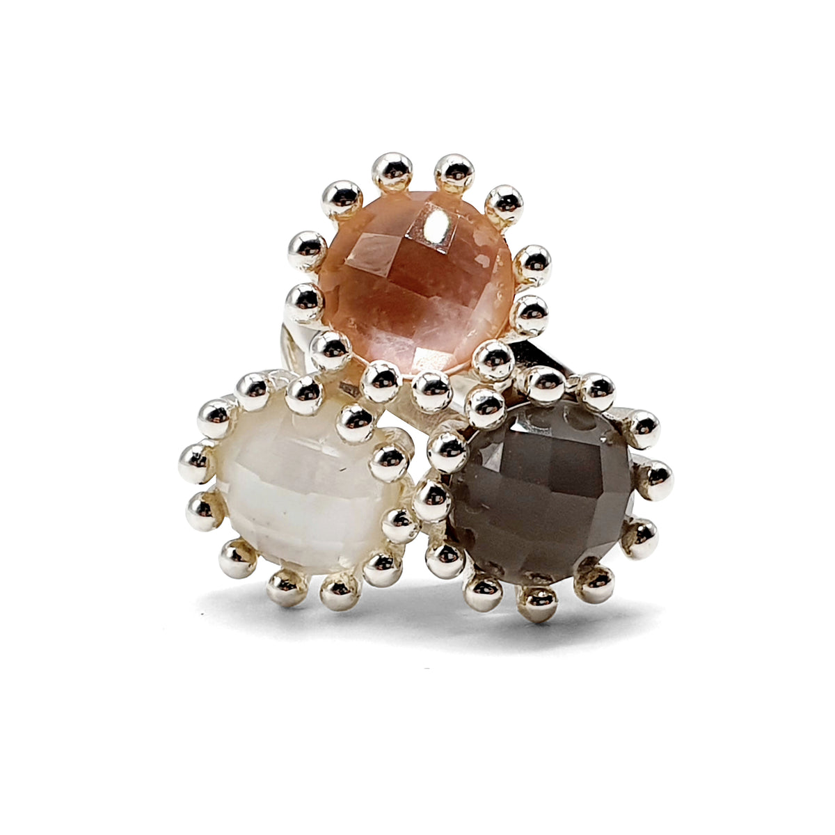 Triology ring silver large