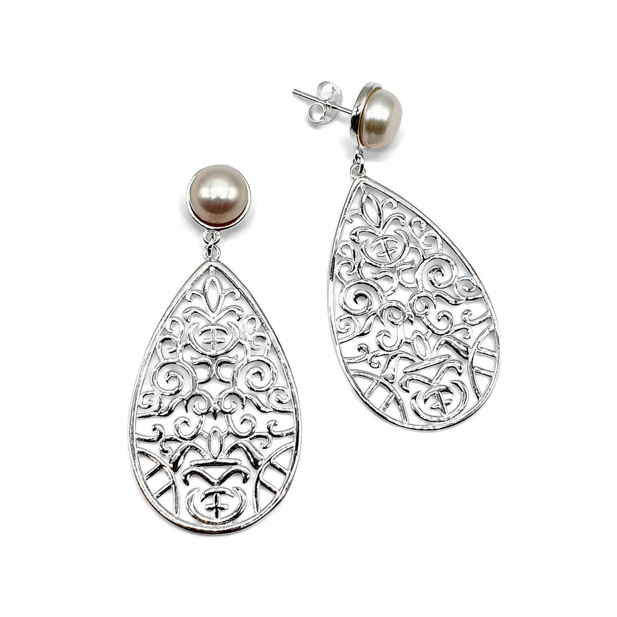 Ohrhänger Silber/Labradorit