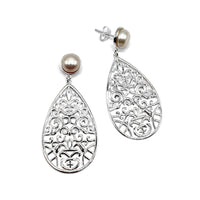 Ohrhänger Silber/Labradorit