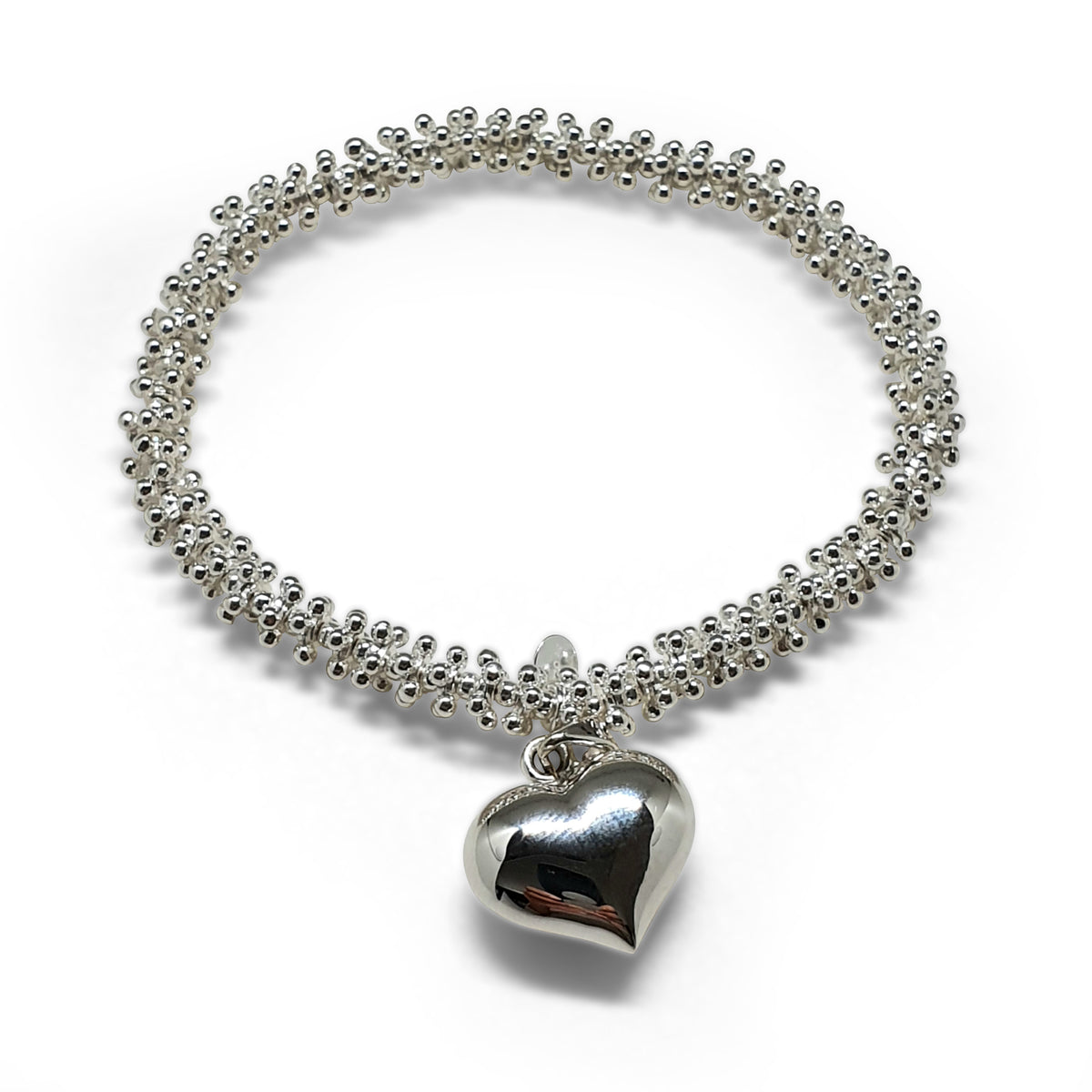 Armband Silber mit Herz