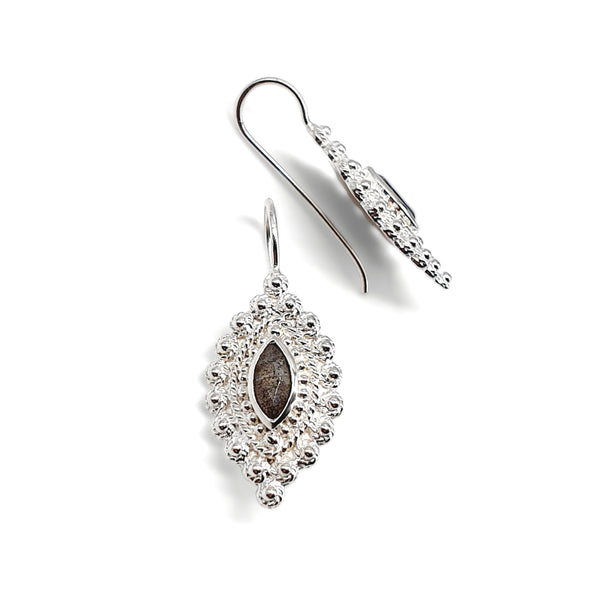 Earrings silver (9 colors)