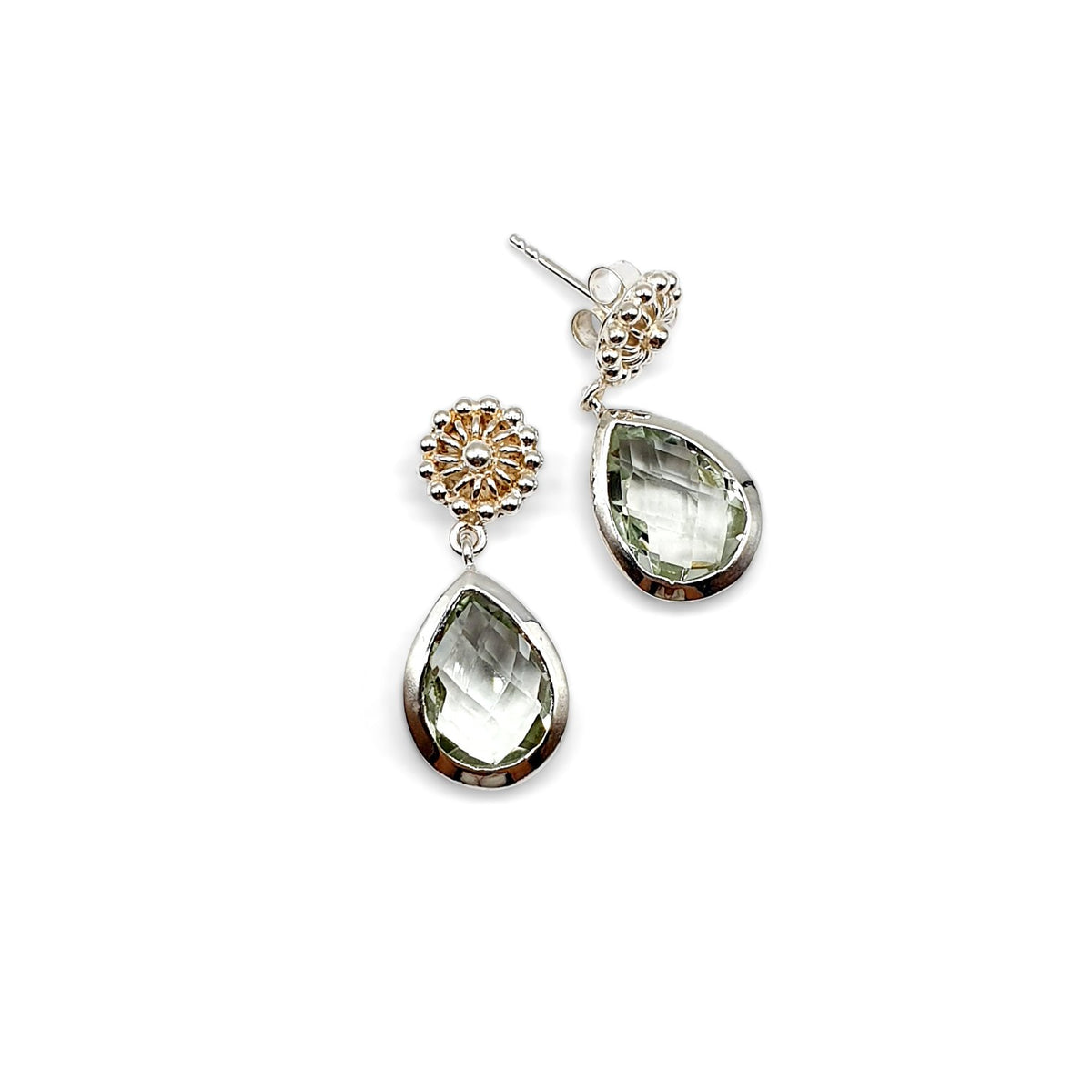 Ohrhänger/Stecker silber (9 Farben)