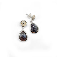 Ohrhänger/Stecker silber (9 Farben)