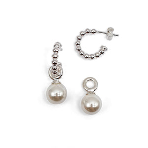 Wechsel-Anhänger Muschelkern weiss