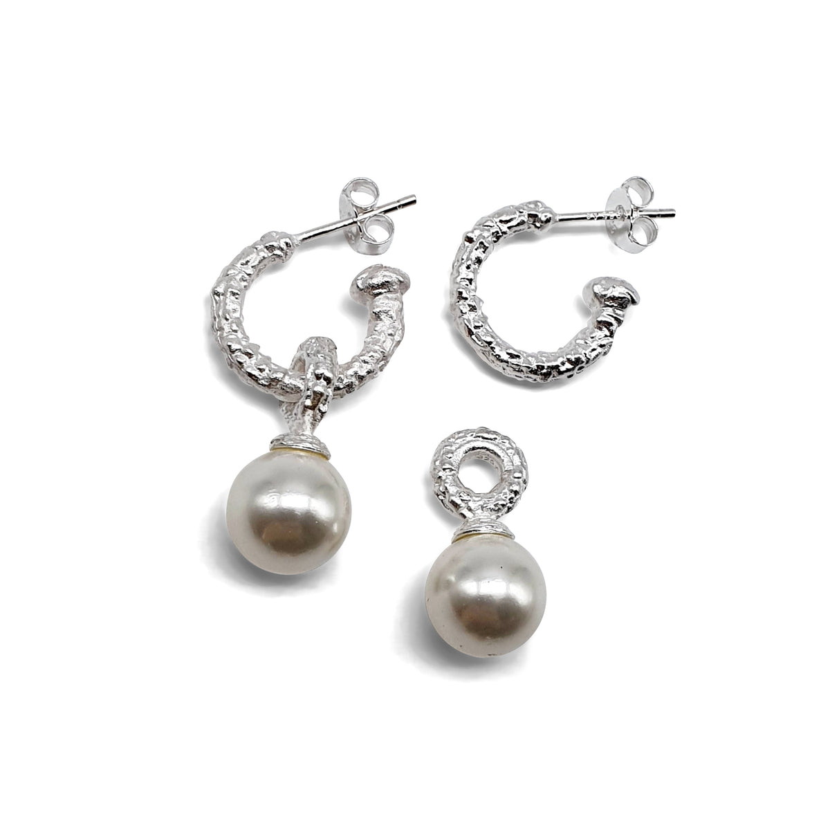 Kreole mit Wechselanhänger (7 Farben)