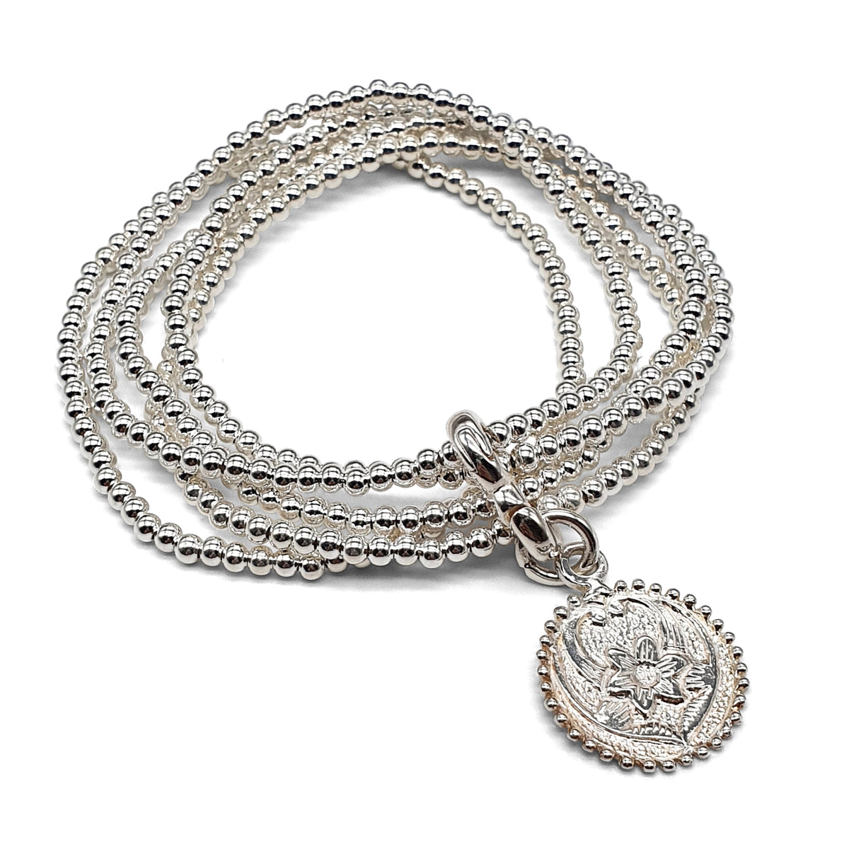 Silber-Armband Amulett