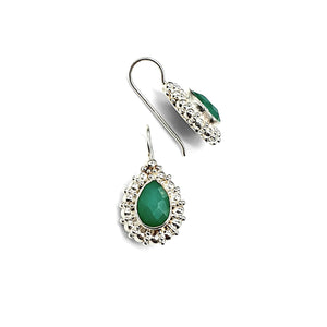 Earrings silver (12 colors)