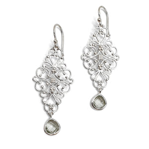 Ornament-Ohrhänger (6 Farben)