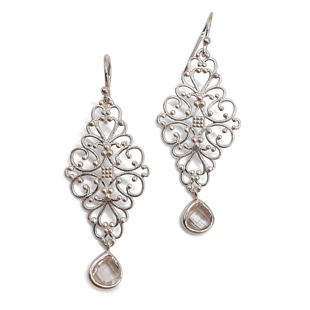 Ornament-Ohrhänger (6 Farben)