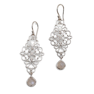 Ornament-Ohrhänger (6 Farben)