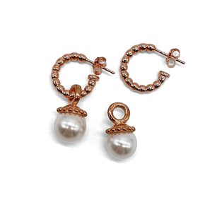 Wechsel-Anhänger Perle mit oder ohne Kreolen