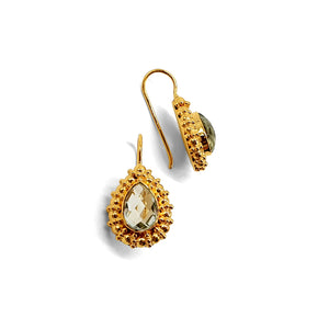 Earrings gold plated (6 colors)