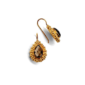 Earrings gold plated (6 colors)