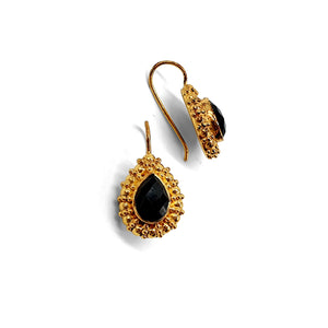Earrings gold plated (6 colors)