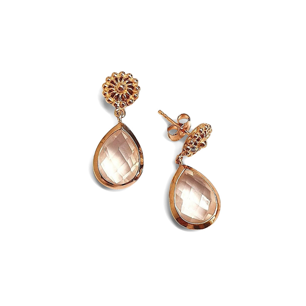 Ohrhänger/Stecker roségold (4 Farben)