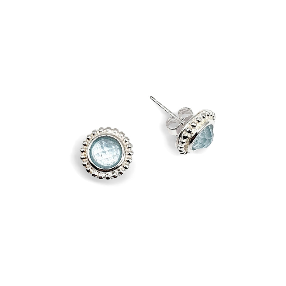 Ohrstecker Silber (12 Farben)