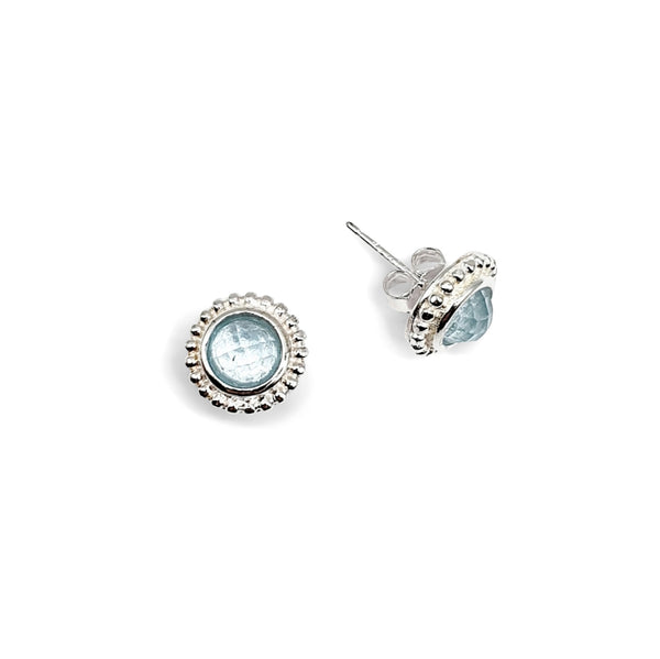 Ohrstecker Silber (12 Farben)