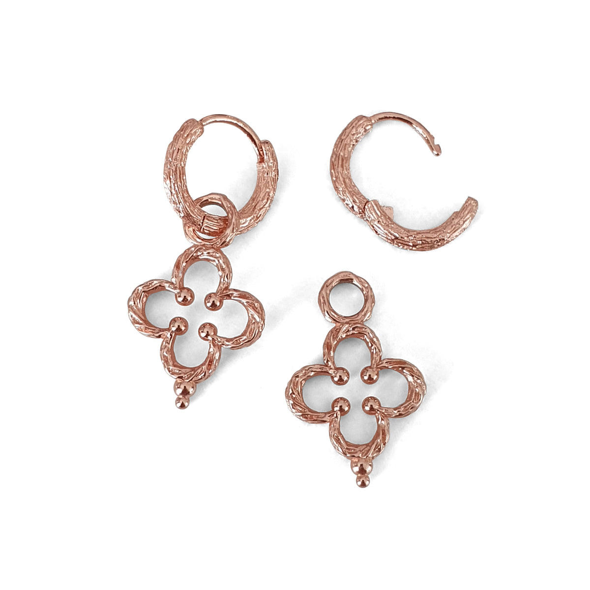 Wechselanhänger mit Kreole Rosé