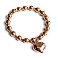 Armband Herz roségold