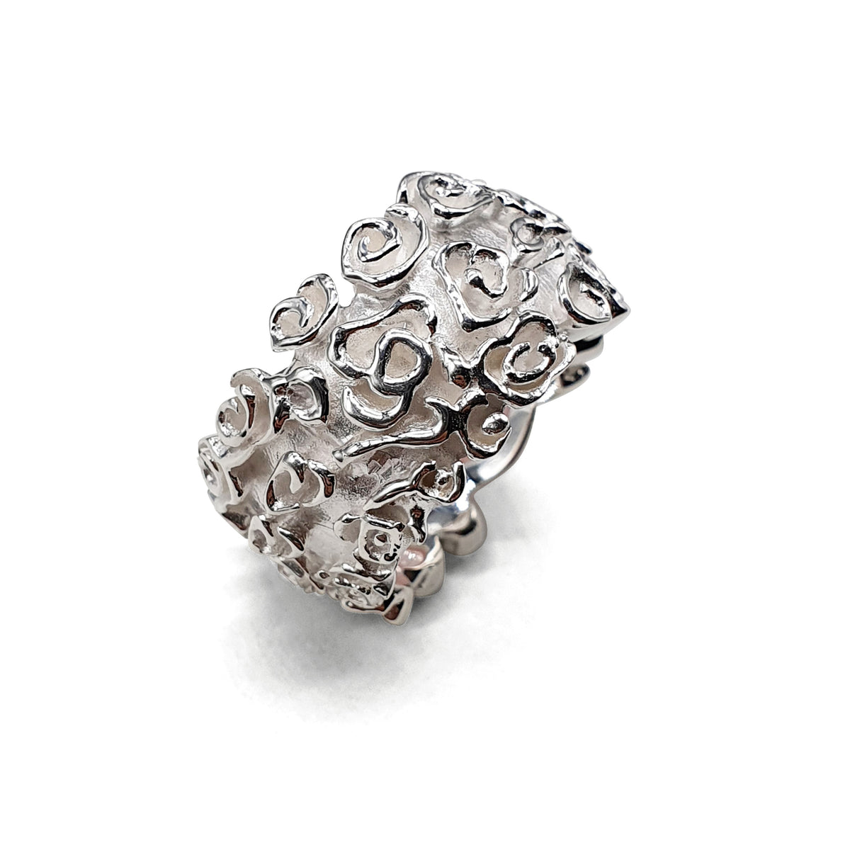 Ring Silber/Grauer Mondstein