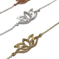 Armkette Lotusblume
