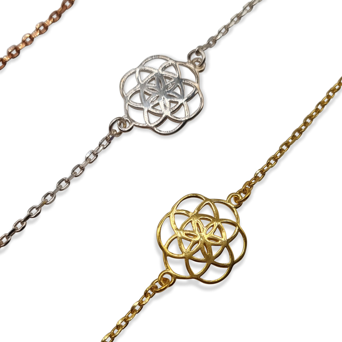 Armkette Blume des Lebens