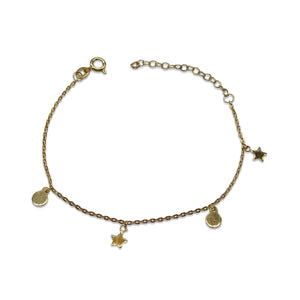 Armkette Stern & Mond