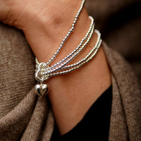 Herz-Silber-Armband