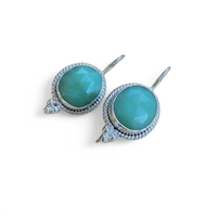 Earrings silver (5 colors)