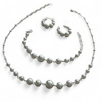 Schmuck-Set Silber