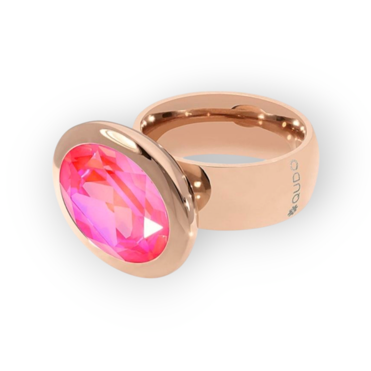 QUDO Ring TIVOLA Roségold