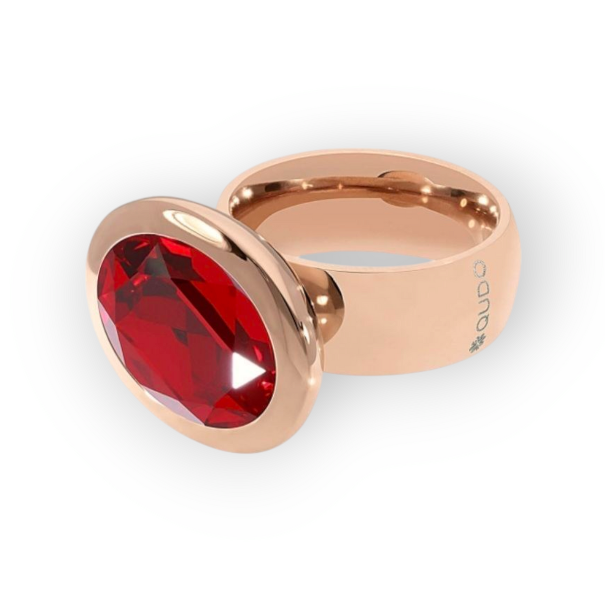 QUDO Ring TIVOLA Roségold