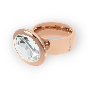 QUDO Ring TIVOLA Roségold