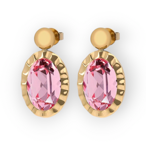 QUDO Earring TIVOLA UNICA big Gold