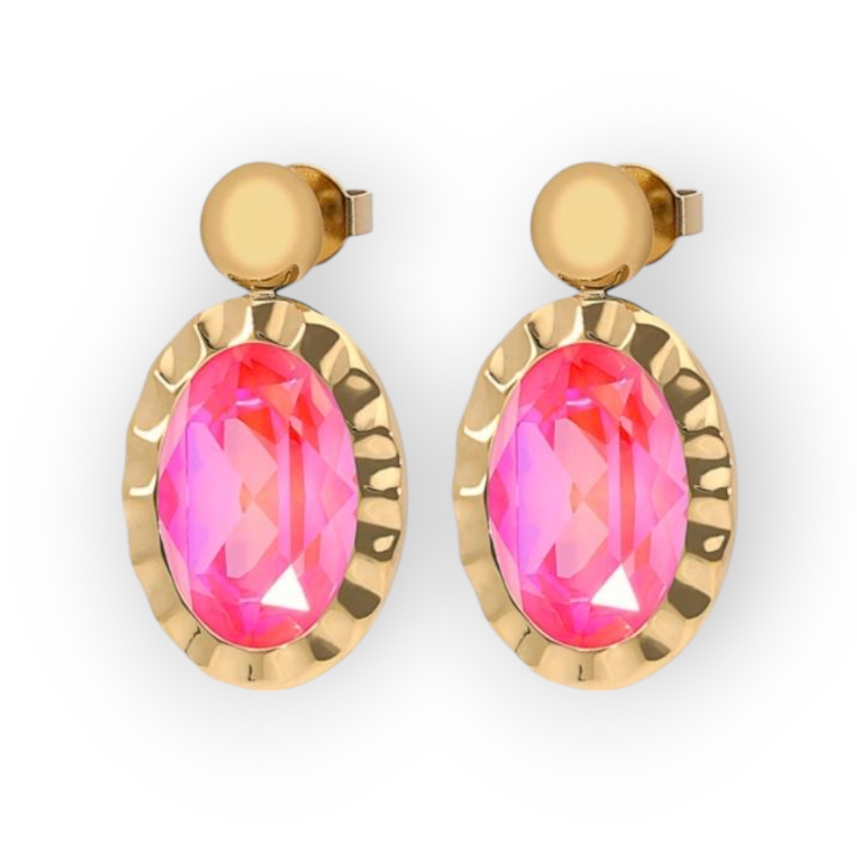 QUDO Earring TIVOLA UNICA big Gold