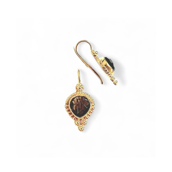 Earrings gold plated (3 colors)