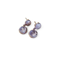 Stud earrings rose gold matt (3 colors)