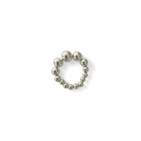 Fingerring Silber/Gold Elast