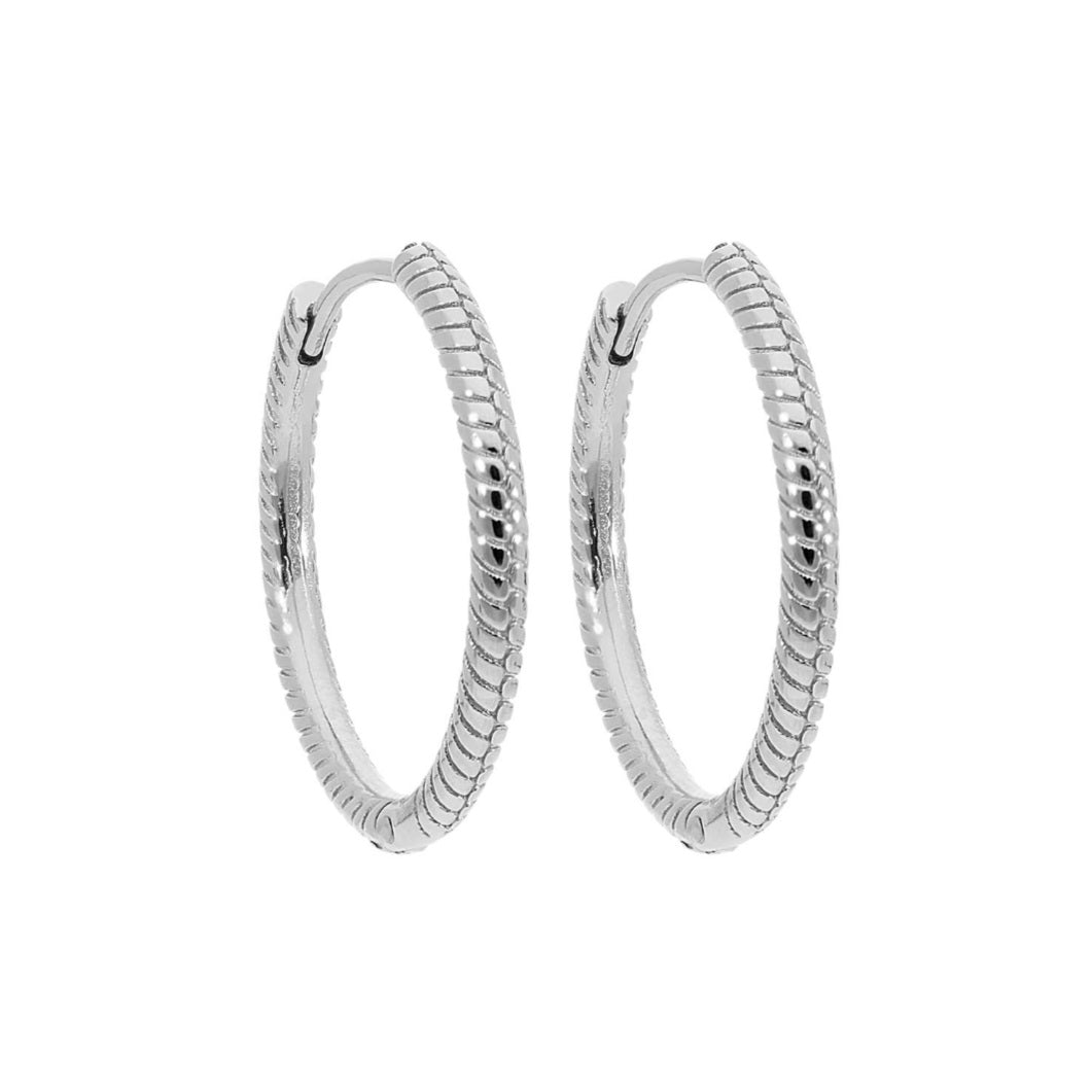 QUDO Hoop Earring PEROSA
Medium 22mm