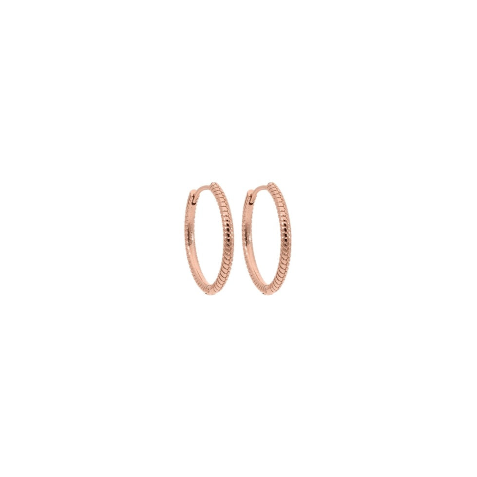 QUDO Hoop Earring PEROSA
Medium 22mm