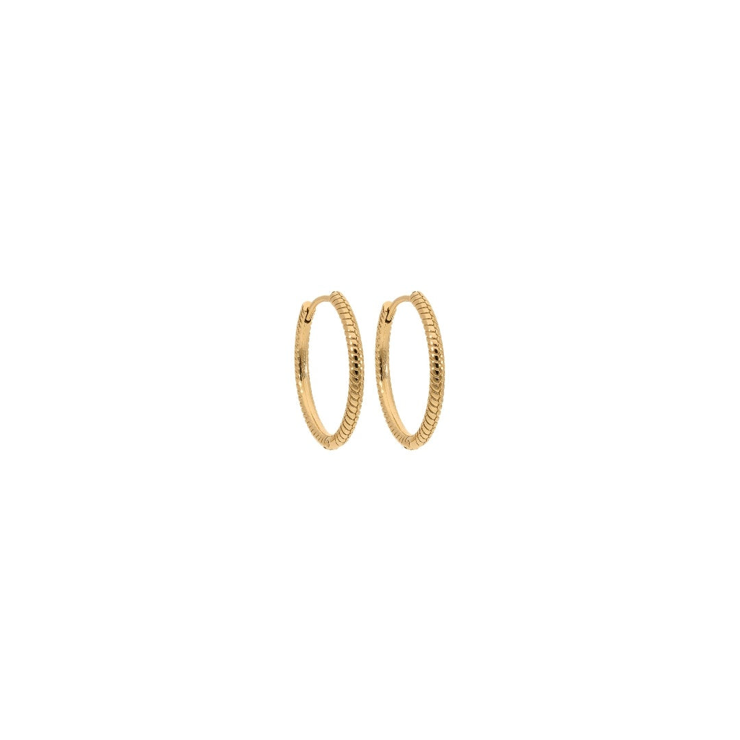 QUDO Hoop Earring PEROSA
Medium 22mm