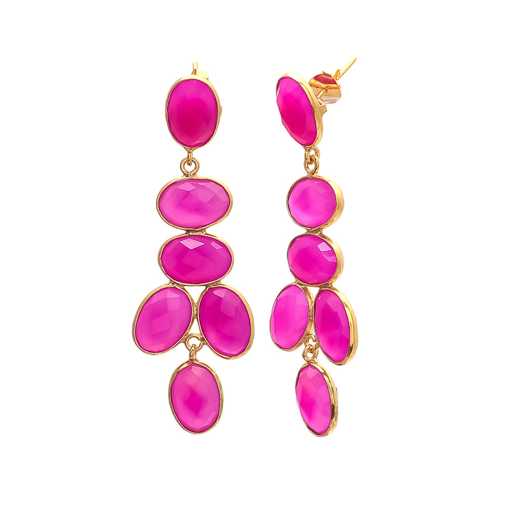 Ohrhänger Pink