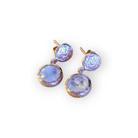 Stud earrings rose gold matt (3 colors)