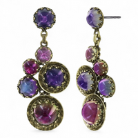 Konplott Ohrschmuck 'Honey Drops in Space'