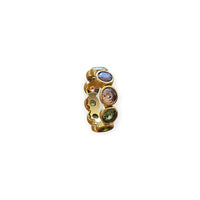Fingerring Zirkonia vergoldet
