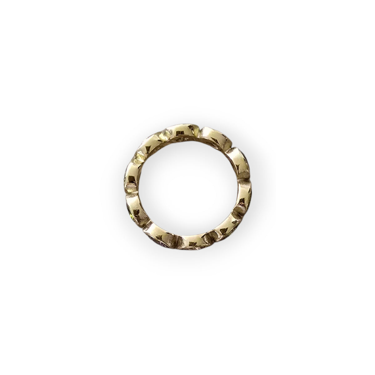 Fingerring Zirkonia vergoldet