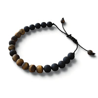 Natursteinarmband Tigerauge-Mix 8mm