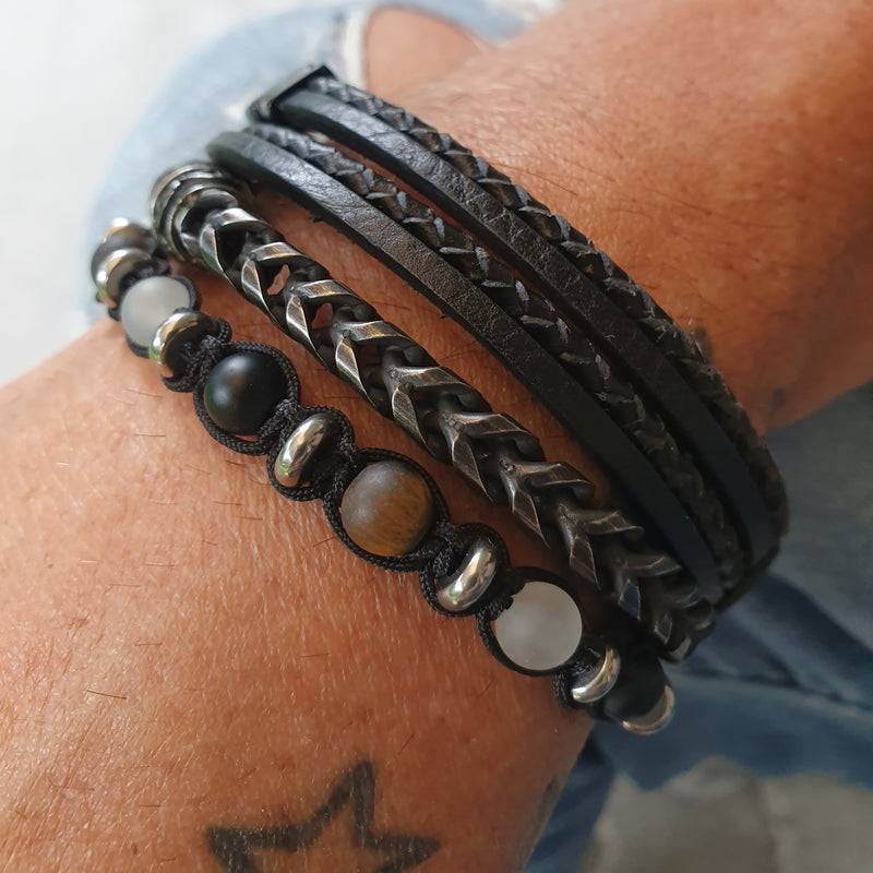 Leder-Armband